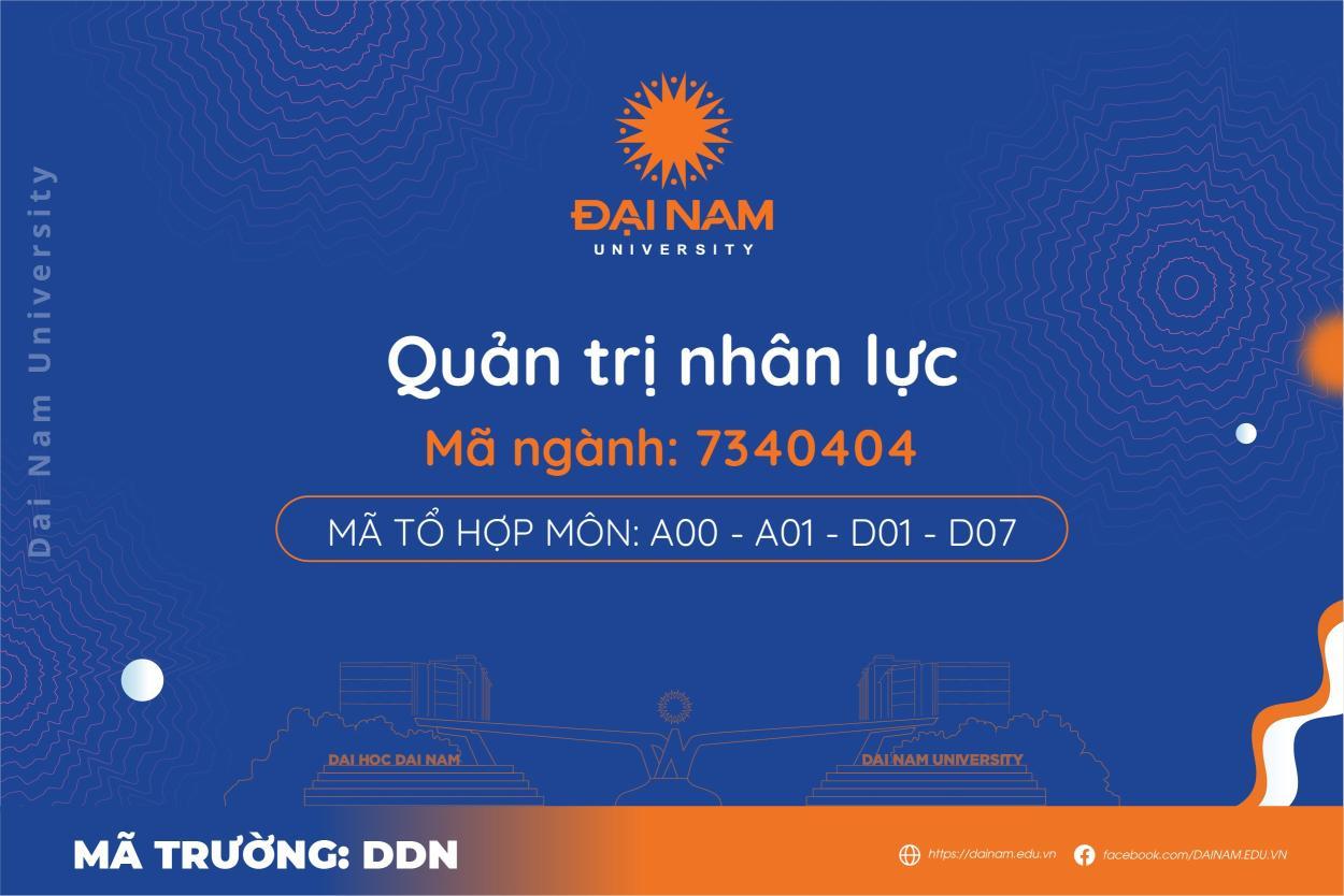 Ngành Quản trị nhân lực trường Đại học Đại Nam có nhiều cơ hội phát triển cho sinh viên